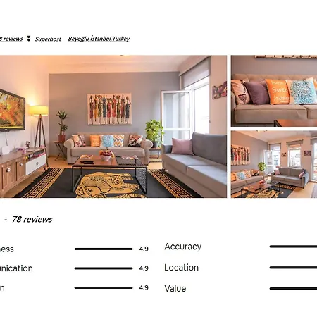 Apartment Roya Taksim - Center Of The *